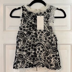 NWT ZARA Lace Top
